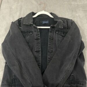 Ci Sono Black Utility Jacket